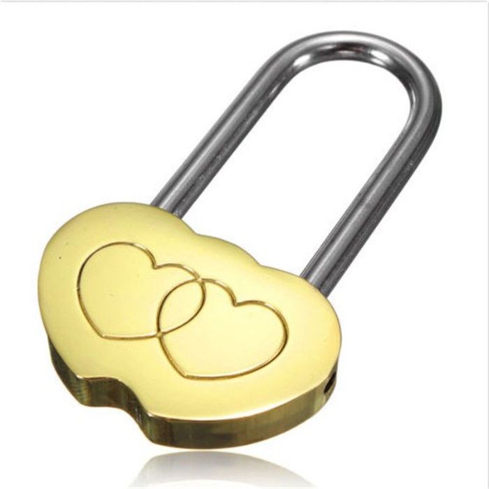 Lacat 2 inimi fara cheie. O singura inchidere! Cutie Nunta! Valentine`