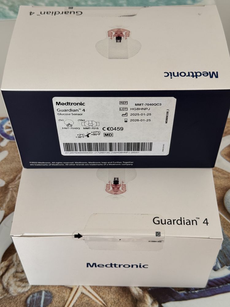 Vand senzori Medtronic Guardian 4 SIGILAȚI!