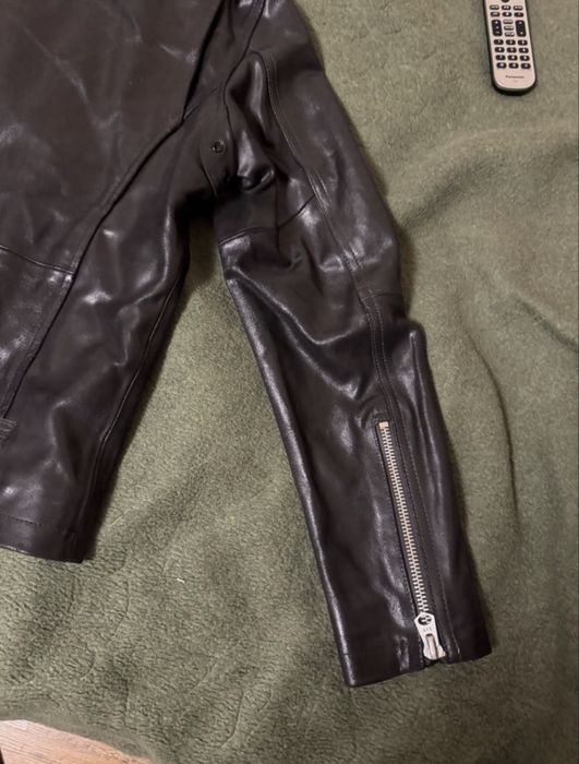 Ново Оригинално Кожено яке G-STAR Mower зряла телешка кожа