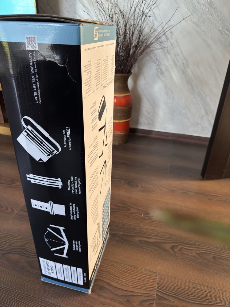 Stativ clapa V ultimate + pedala volum m- audio bonus