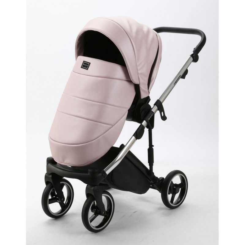Carucior Bebelusi 3 in 1 Lumi Air Adamex Deluxe Roz ( kit complet )
