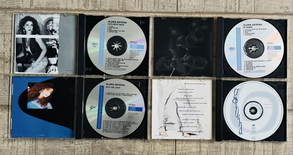 Cd-uri originale - Gloria Estefan (8 albume + 2 compilatii)