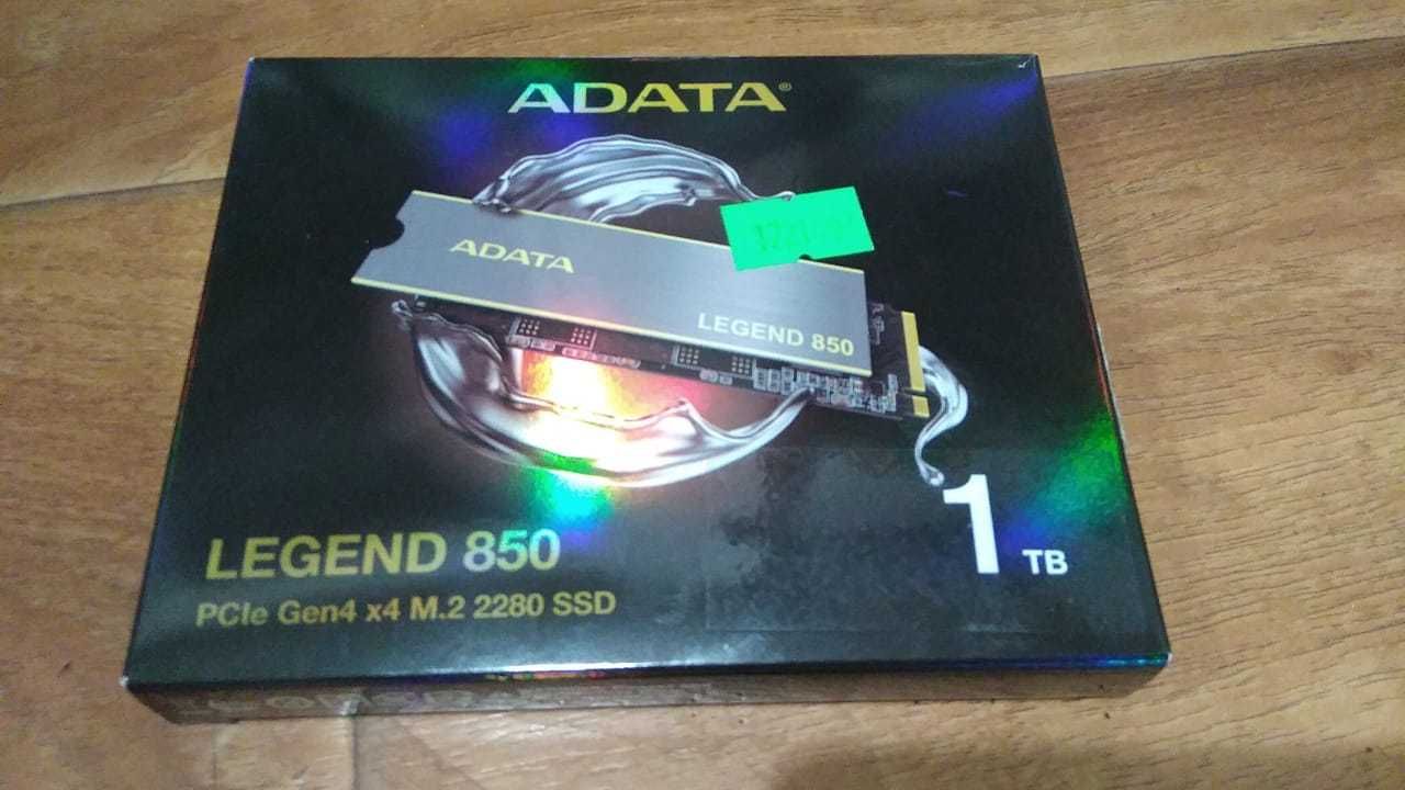 SSD m.2 ADATA Legend 850 1tb НОВЫЙ не использованный