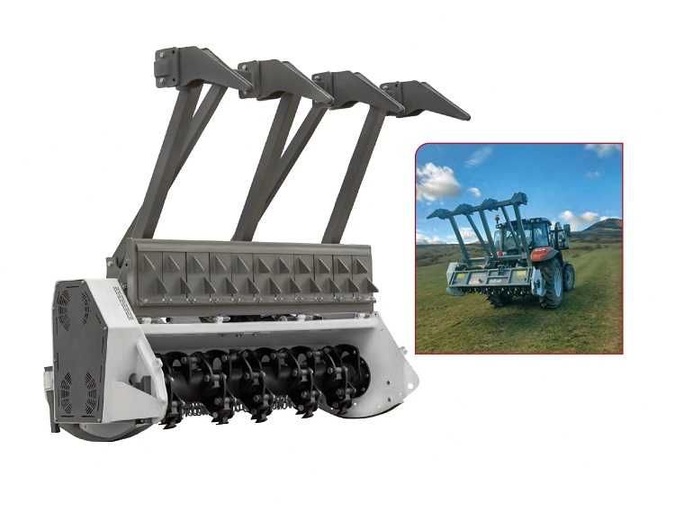 Tocatoare semi forestiera pt. tractor, tocator semi forestier tractor