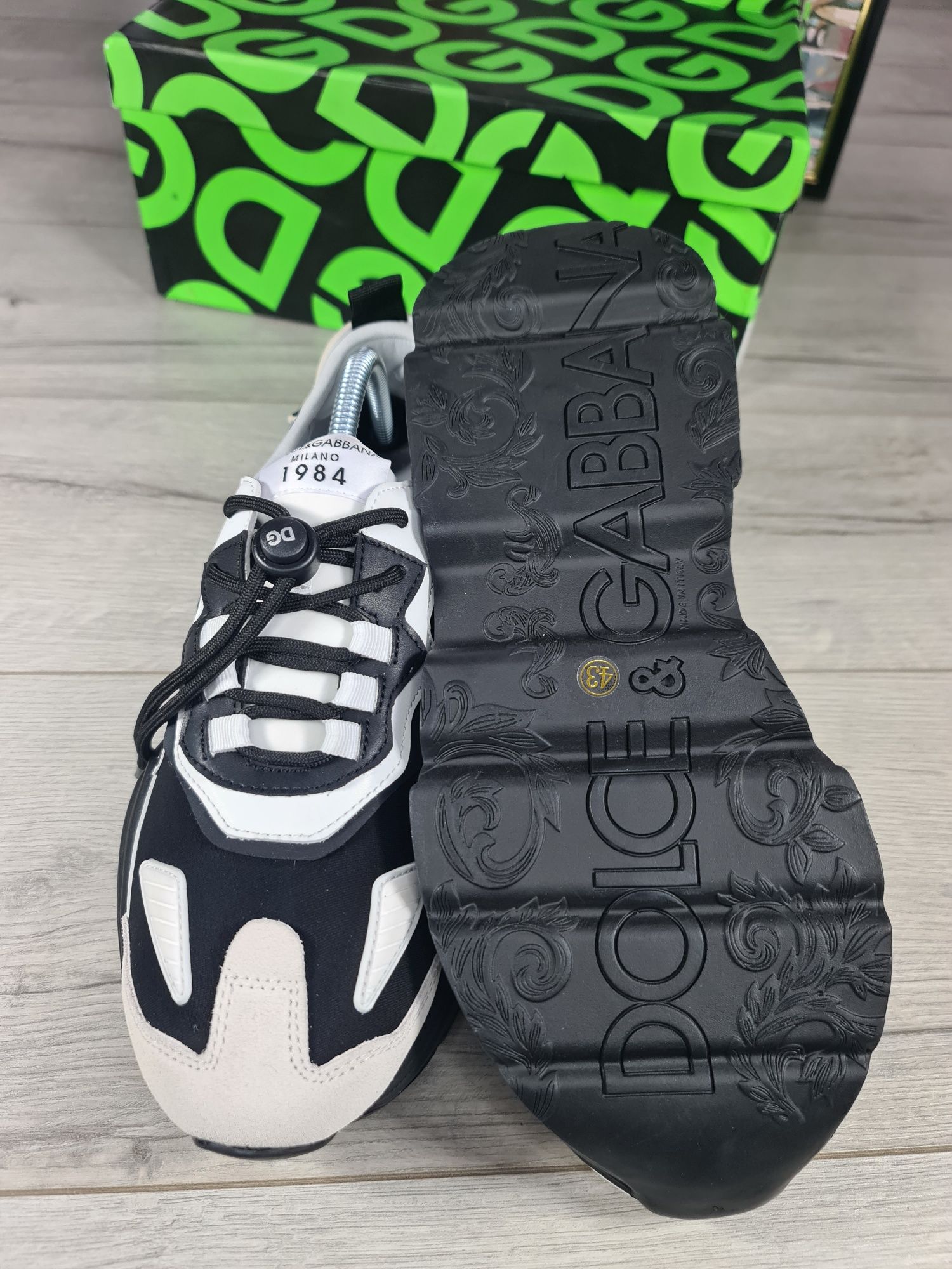 Sneakers-Dolce&Gabanna-43-Noi-Full-Box-Premium-Noi