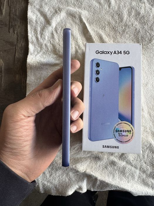 samsung a34 pamit 6.128g holati yahwi zor karopka bor