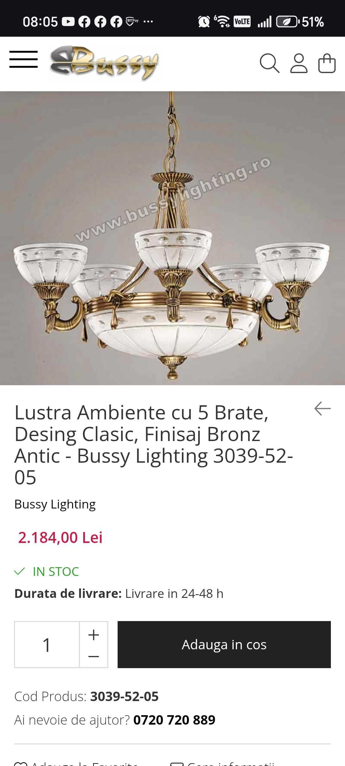 Lustra Noua PREMIUM achizitie2200 lei