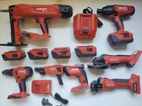 Такер директен Hilti BX3 гайковерт SID8-A22 ъглошлайф AG 4S-A22 SD5000