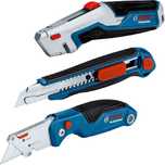 Bosch Professional синя серия, комплект от 3 бр. макетен нож, Германия