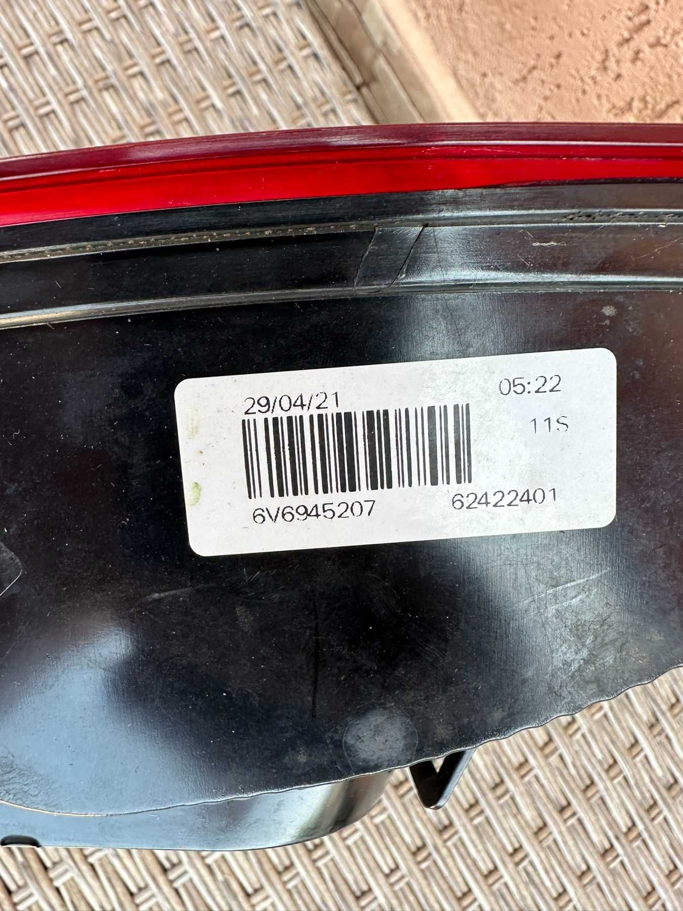 СТОП Skoda Fabia III LIFT HB LED,Заден ляв стоп.