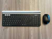 Kit tastatura Logitech K780 Bluetooth/wireless + mouse microsoft