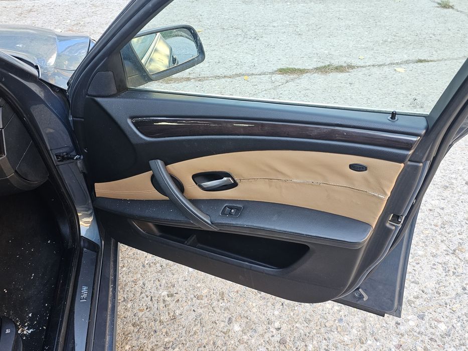 Кожен салон бмв е61 bmw e61 salon s podgrev полу ел с подгрев