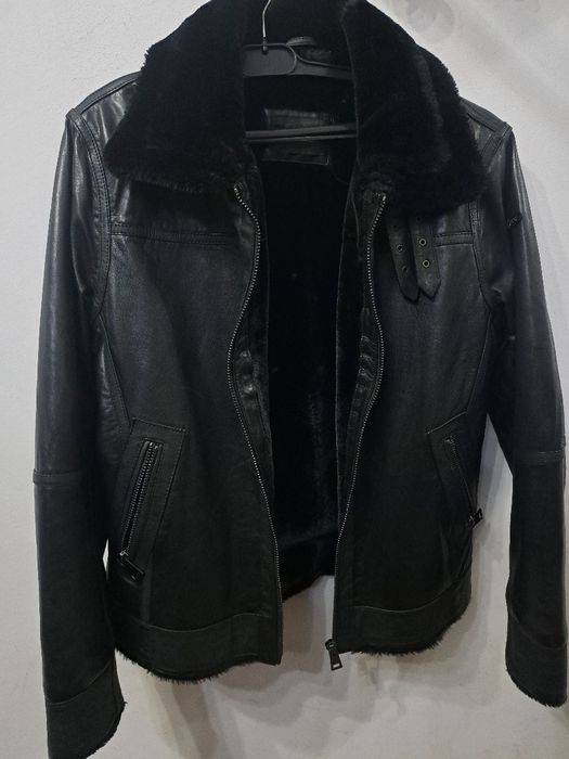 Кожено яке с топла подплата!