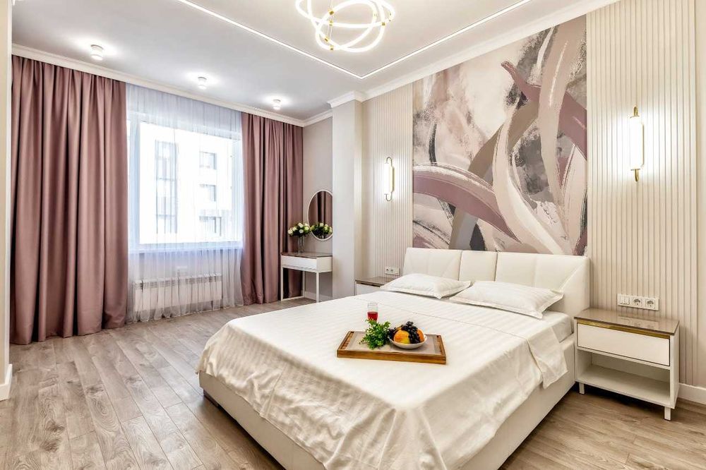 2-комнатная квартира ЛЮКС посуточно Астана, Мангелик ел 41 ЖК S Club