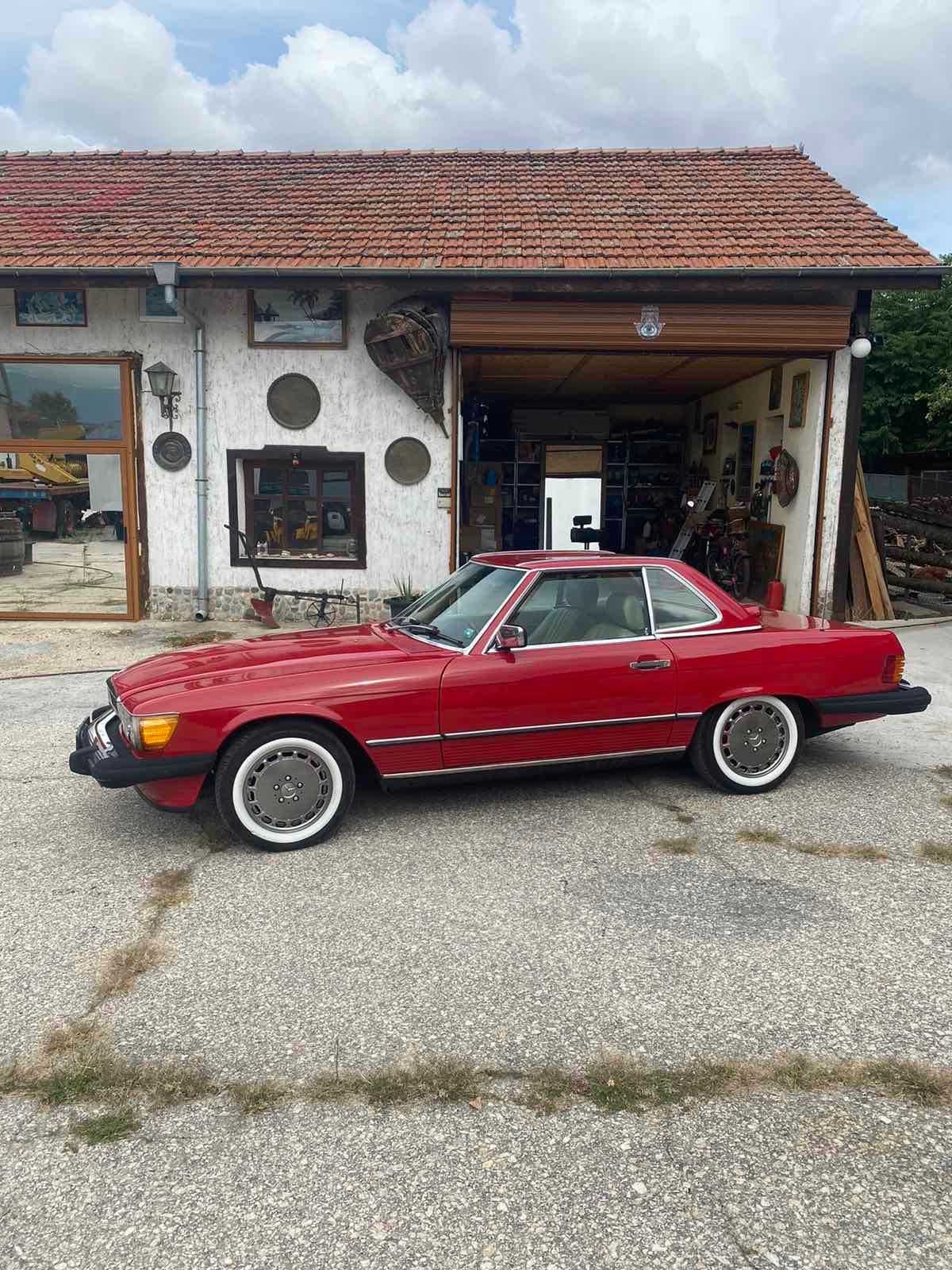 Мercedes-Benz 560 SL/Мерцедес/Mertsedes