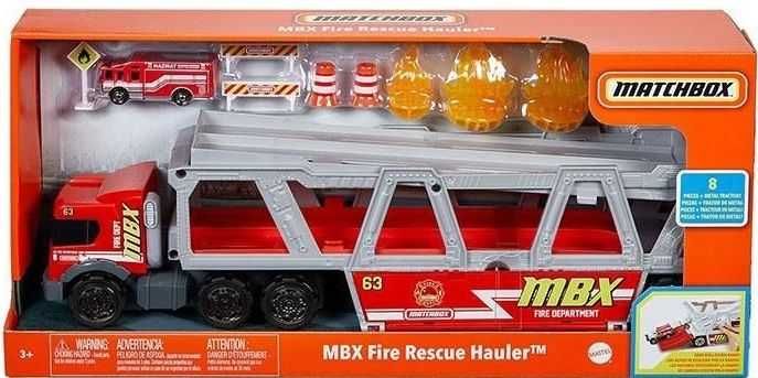 Camion MATCHBOX -Autotransportator Echipaj de pompieri