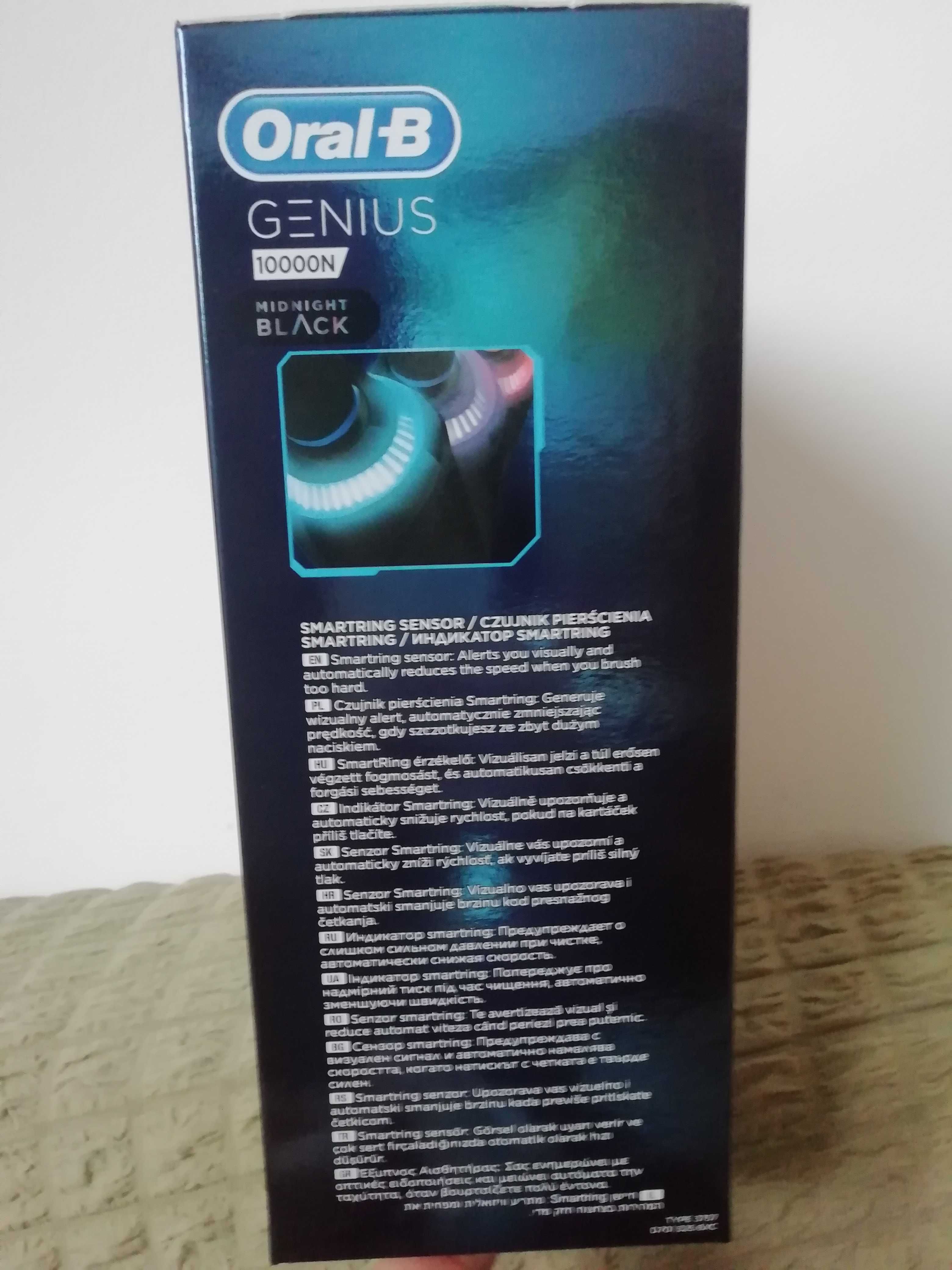 Periuta de dinti electrica Oral-B Genius 10, Smartring, 6 programe,