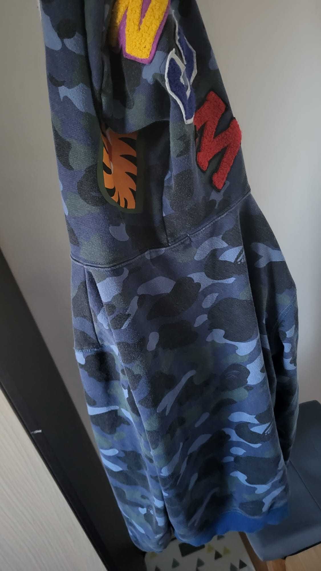 Hanorac Bape Shark Albastru