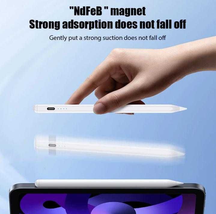 iPhone iPad Pencil 2 Стилус Магнитна Писалка Apple Pen Magnetic Stylus