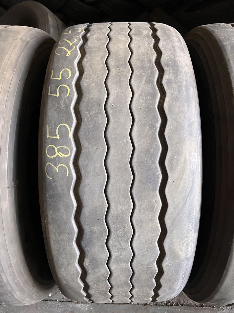 4 anvelope camion 385/55/22.5 , Bridgestone , DOT 2022 !