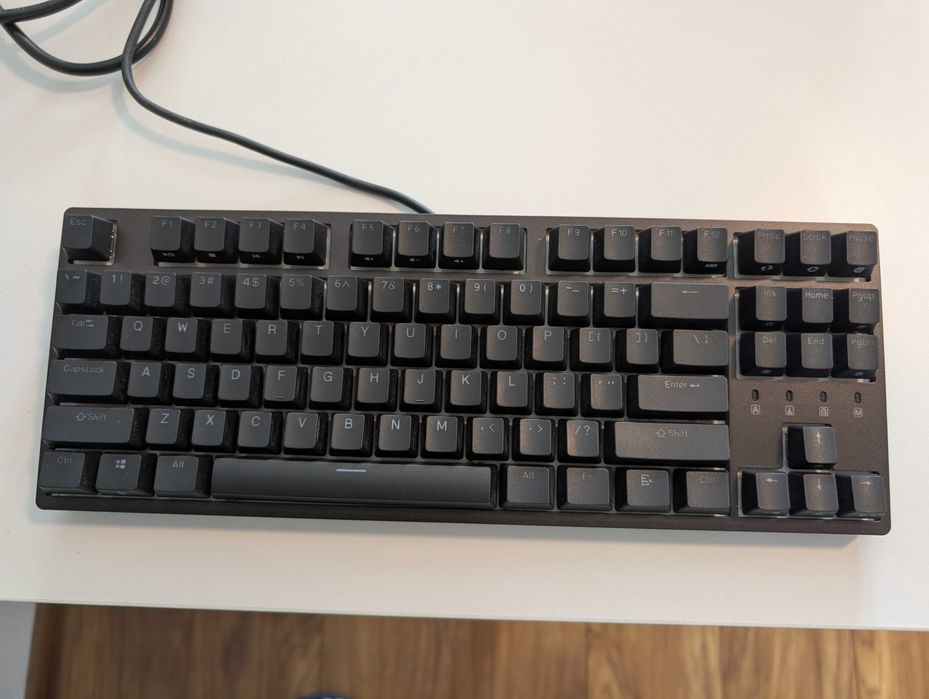 Механична клавиатура DURGOD K320 Nebula RGB Cherry MX Silent Red