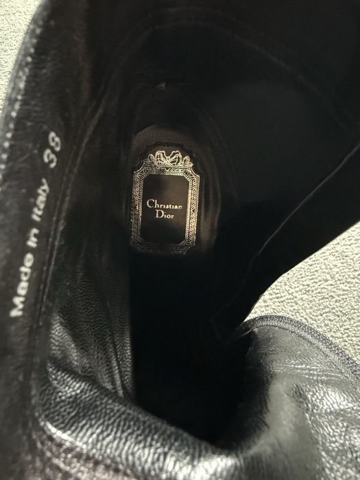 Боти - кожа - Christian Dior - OРИГИНАЛНИ