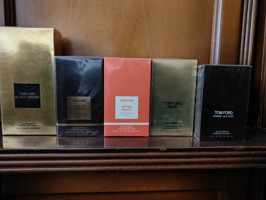 Tom Ford Black Orchid Tobacco Vanille Bitter Peach Noir Ombre Leather