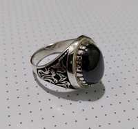 Кольцо серебряное мужское.Перстень.