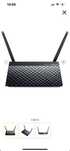 Router ASUS RT-AC52U B1 AC750, 300 + 433 Mbps, Gigabit, USB 2.0, negru
