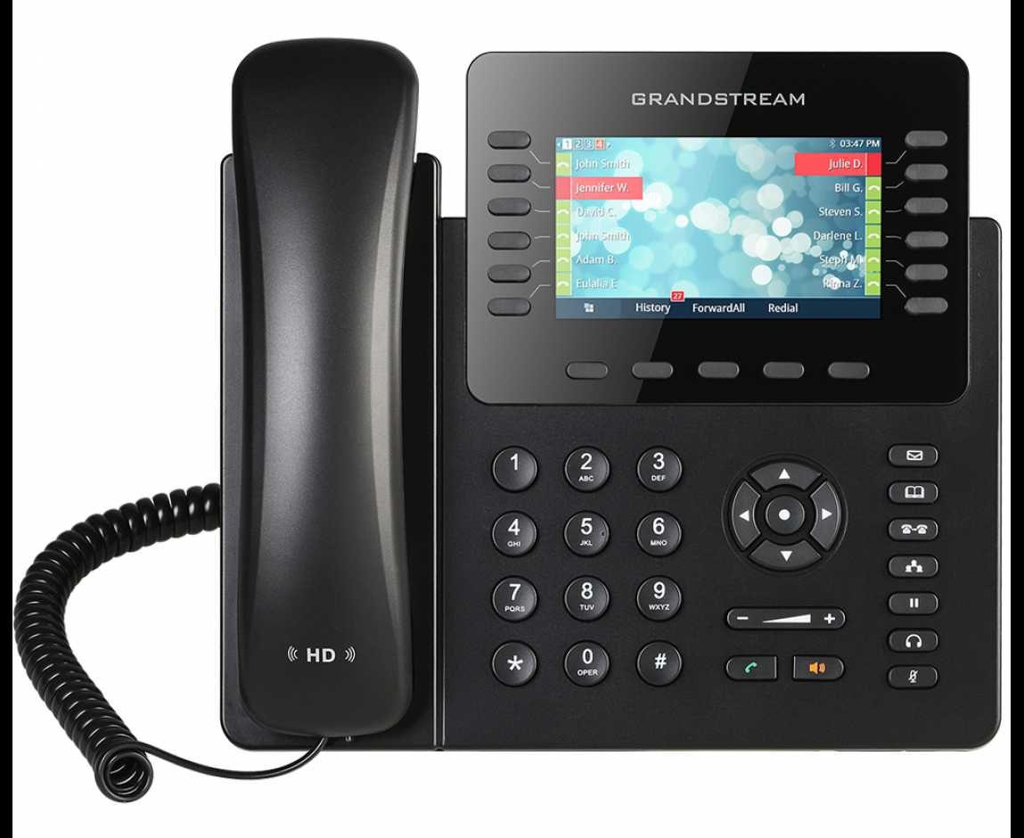 Grandstream GXP2170 IP Telefon 6 SIP аккаунтов, 12 линий, цветной LCD