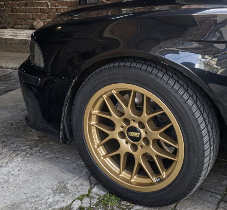 BBS RX203 17" 5x120 с зимни гуми