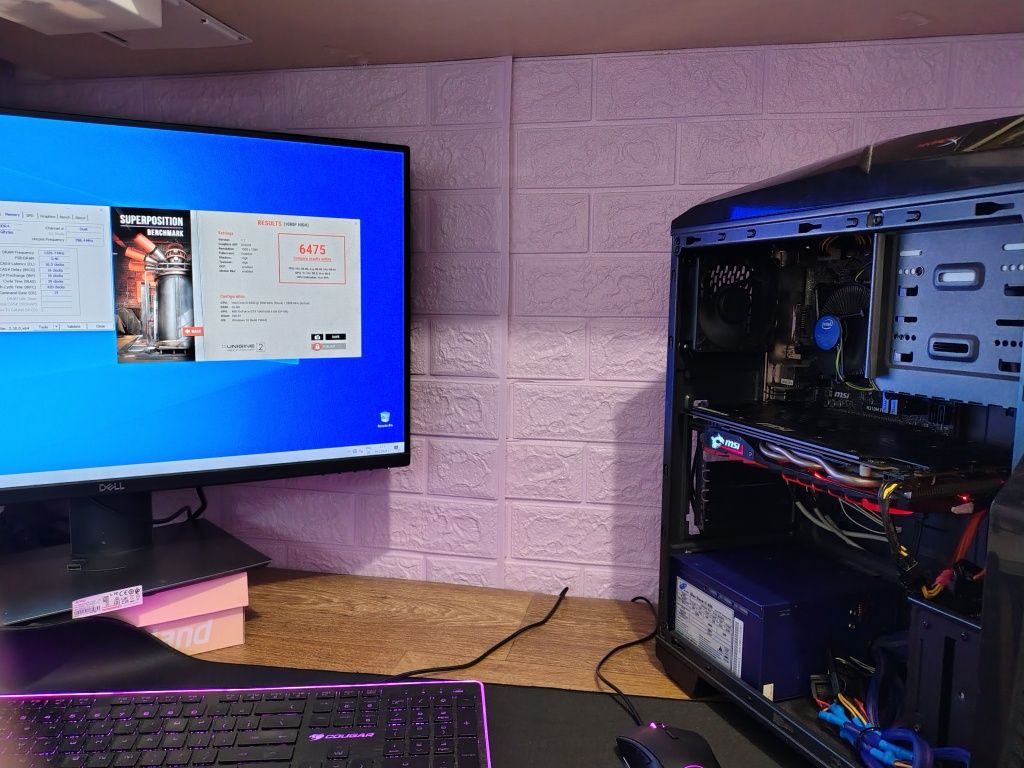 i5 8400 4.0GHZ/GTX 1060 6GB/16 Ram/120GB SSD/500GB HDD - компютър