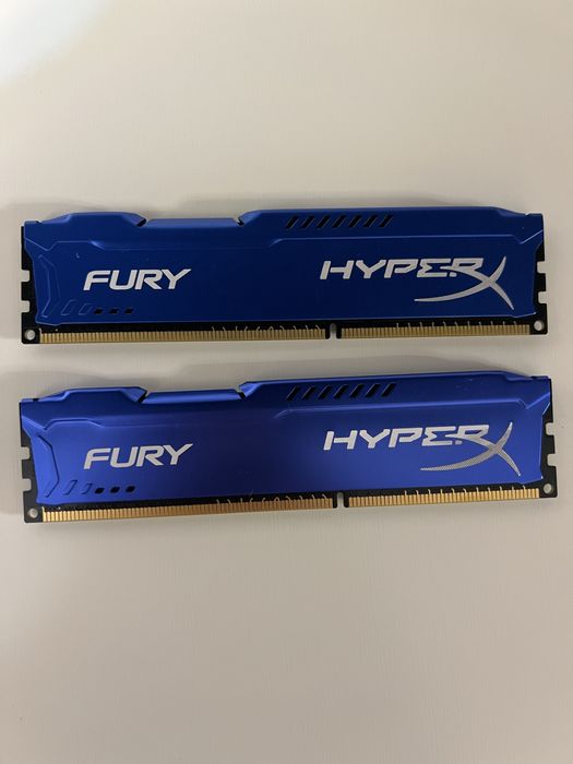 Memory RAM PC Hyperx Fury DDR3 Assy in Taiwan 2 x 4Gb