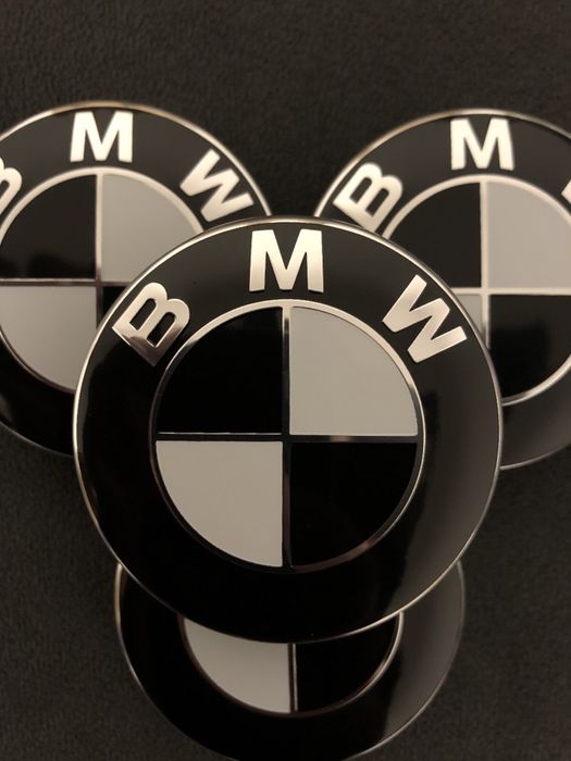 Capace Capac alb negru roti jante BMW 56mm 57 g05 3 5 7 X1 G30 G11 F48