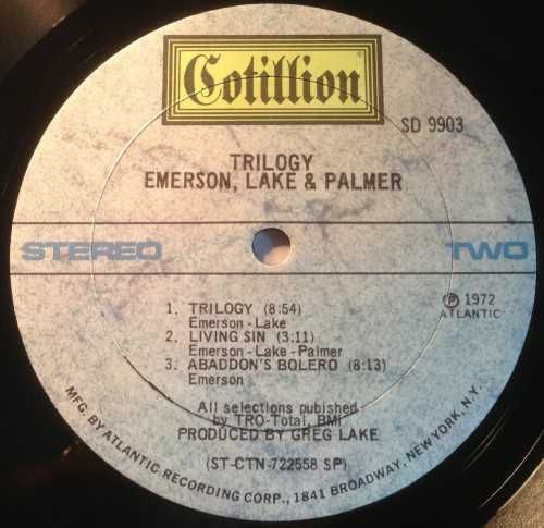 Emerson, Lake & Palmer ( пластинки виниловые, 7 шт. / 6 альбомов )