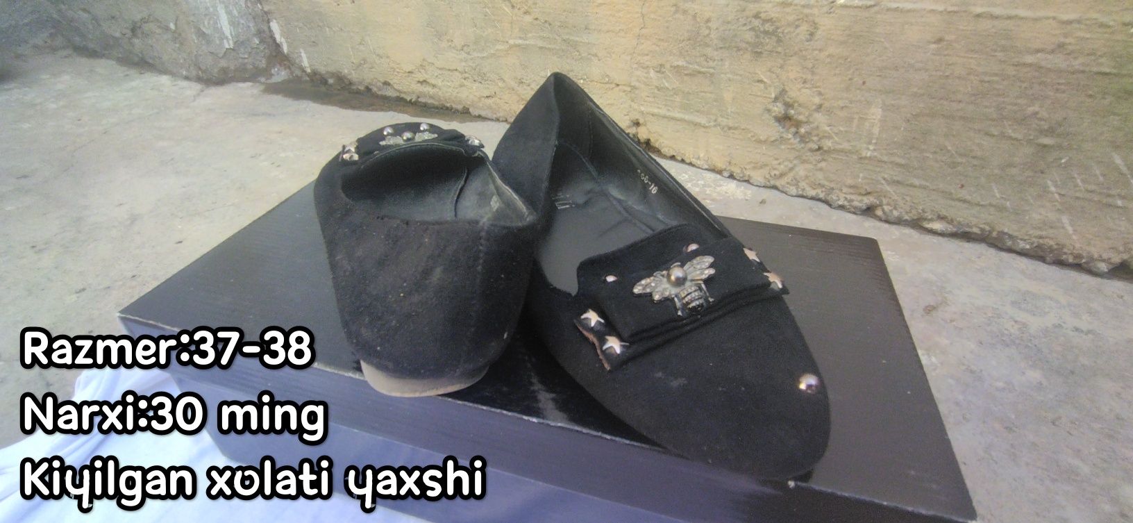 Jami 6 ta ayollar oyoq kiyimlari sotiladi