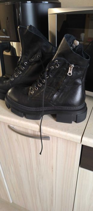 Дамски боти естествена кожа