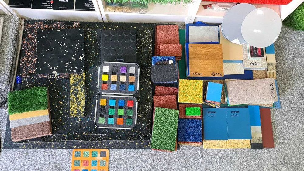 Резиновая брусчатка, покрытие без швов. Rezina blok, qoplama choksiz