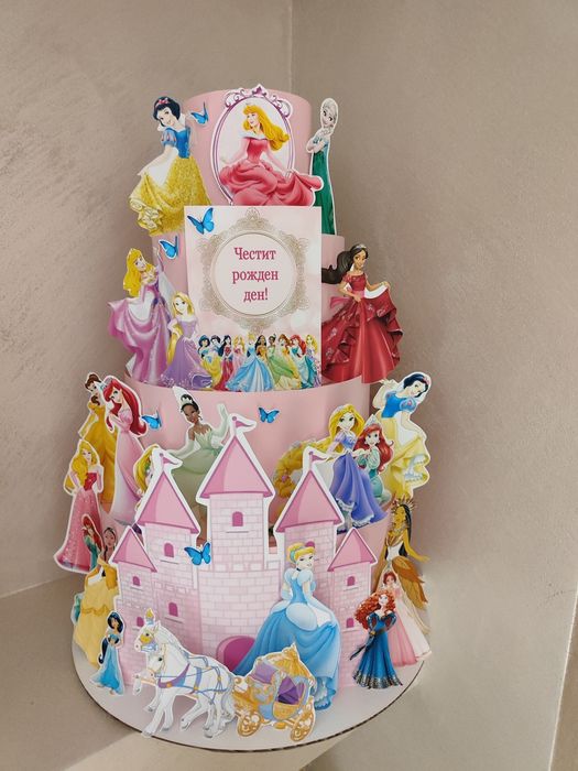 Бутафорна торта на 4 етажа