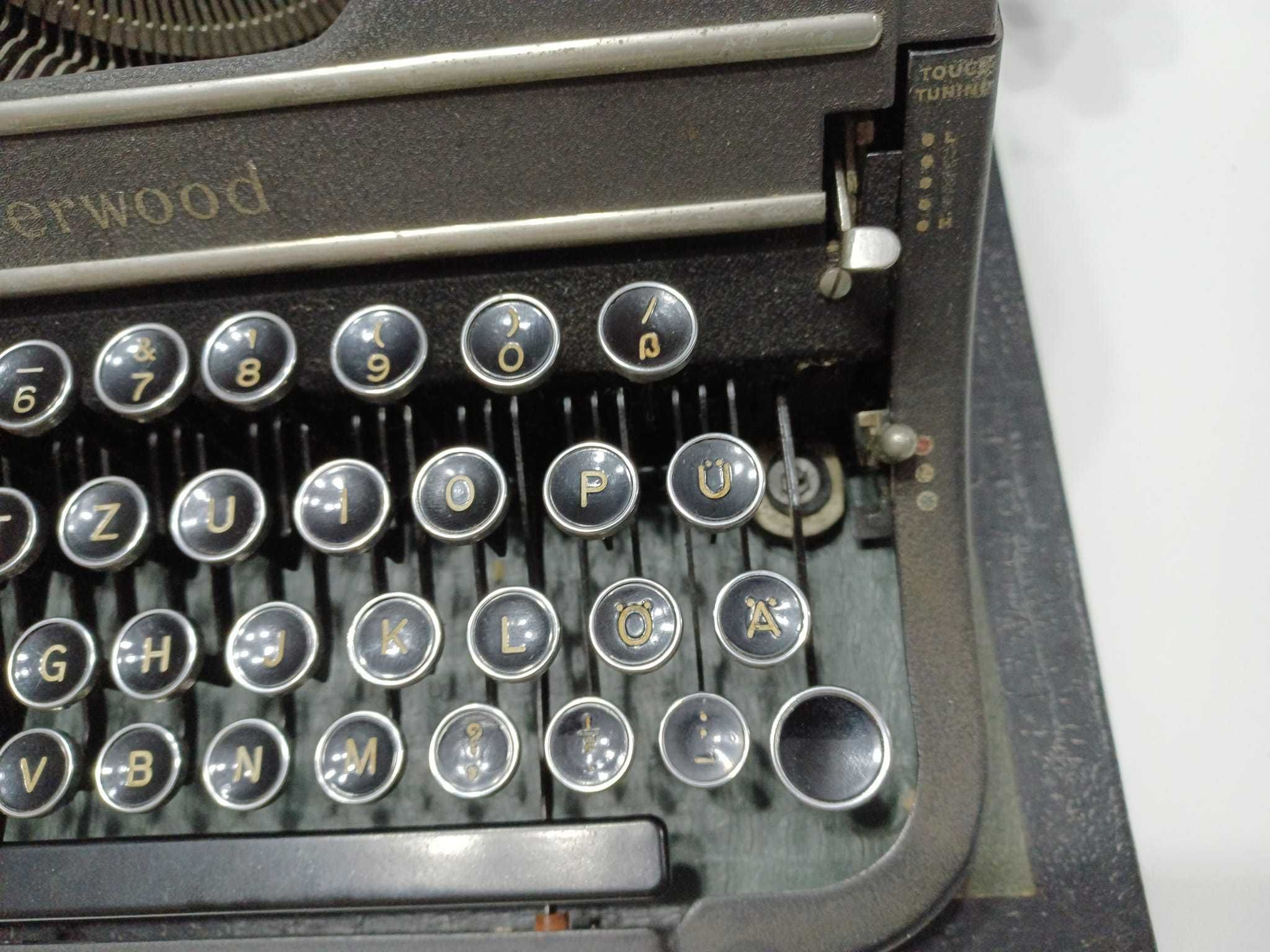 Masina de scris vintage Underwood Universal 1942