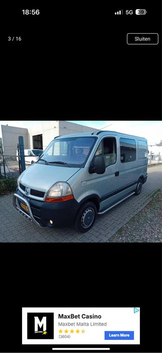 Renault Master 2.5dci Locuri Rampa Handicap/Dizabilitati Impecabila