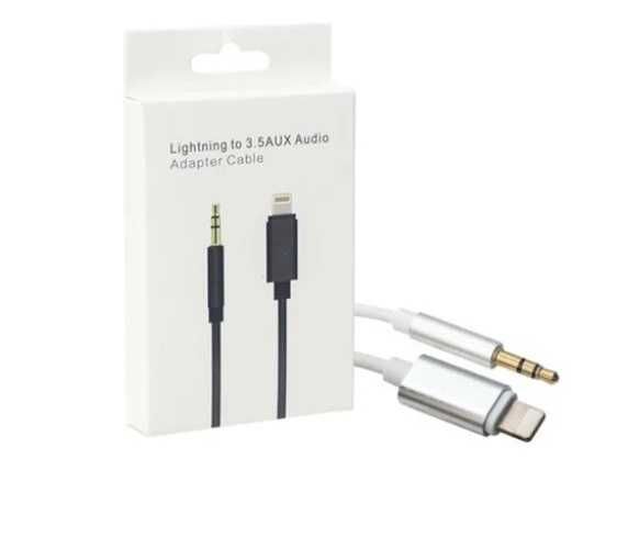 cabluri lightning jack iPhone conectare audio la auxiliar masina