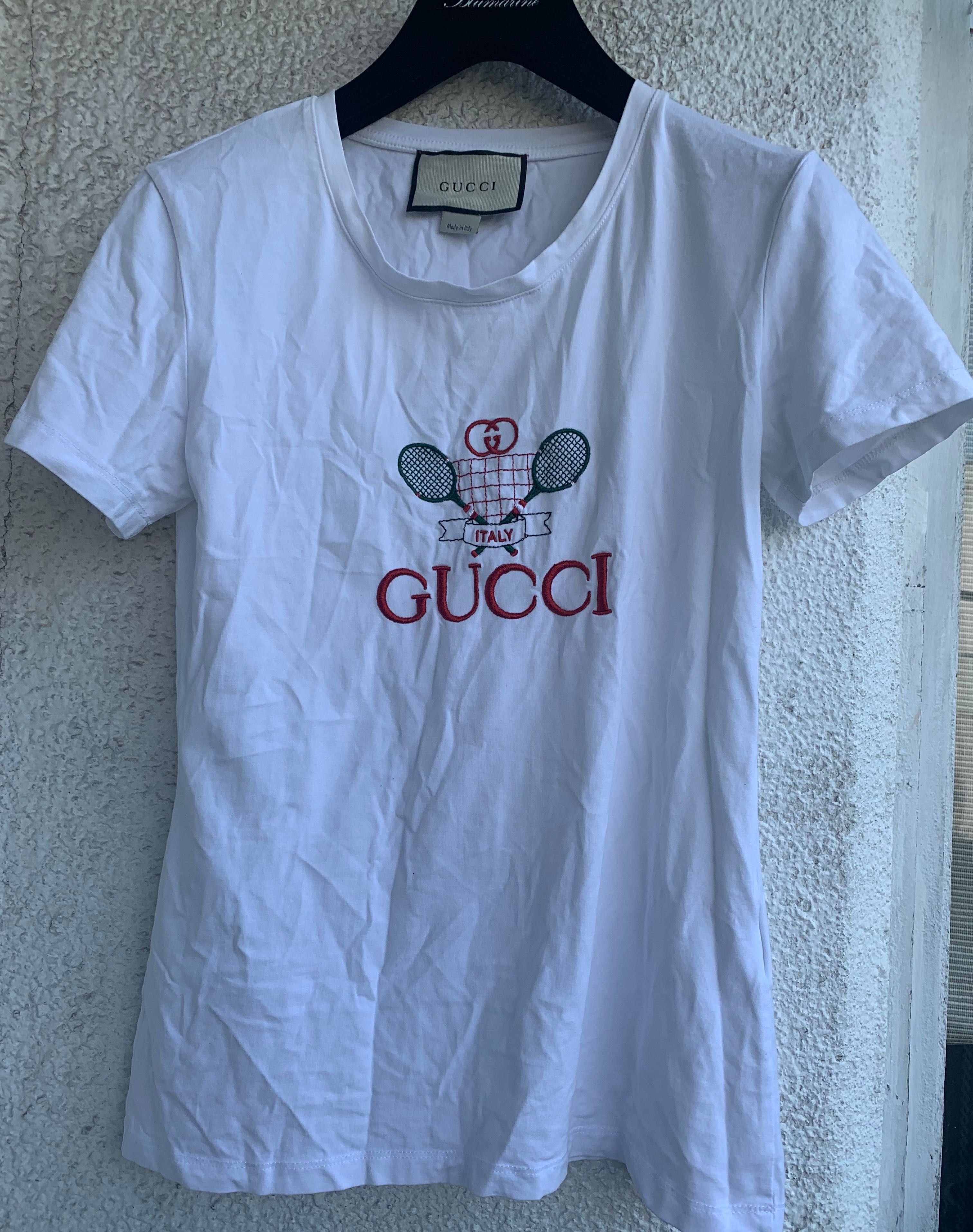 Тениска дамска бяла Gucci