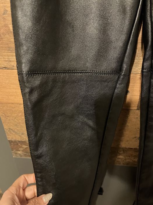 Елегантен кожен панталон/ клин