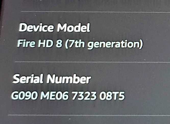 Amazon Kindle Fire HD 8 (7th generation) ecran mare + carti in lb rom