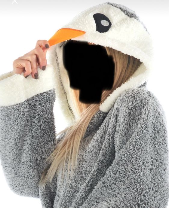 Halat pufos nou marimea L/XL