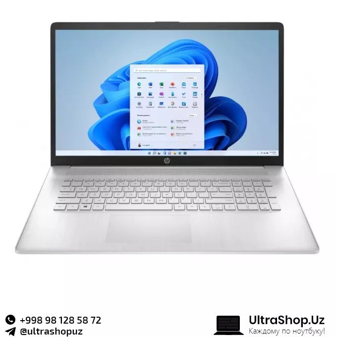 Hp laptop 17.3 i5 1235u 10 ядер 12 потоков