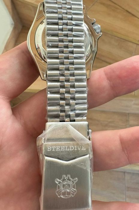 SD1994 Steeldive 42 mm GMT ssk Seiko Automatic NH34 Diver 200 m