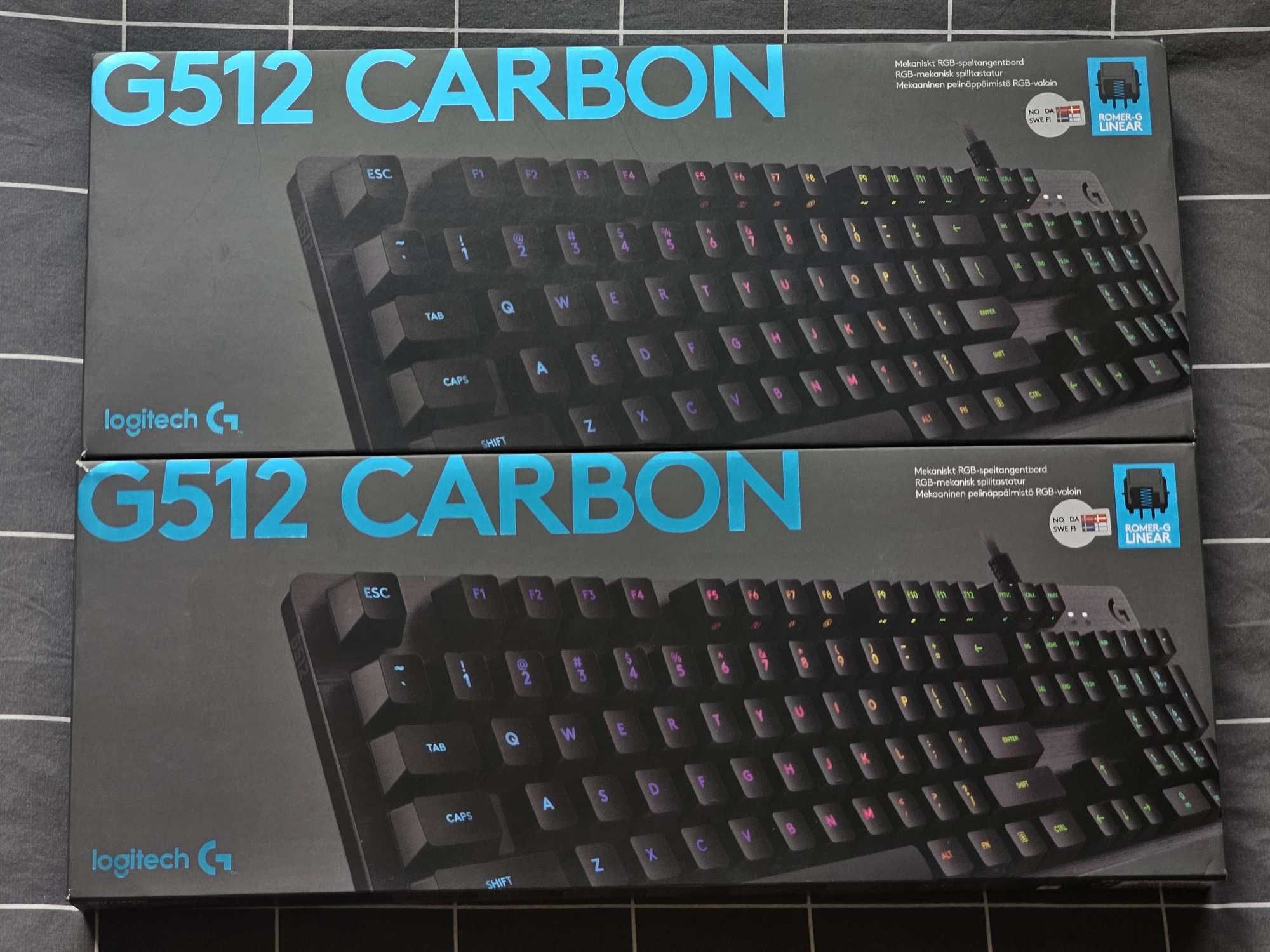 Logitech G512 Carbon – Механична геймърска клавиатура с RGB
