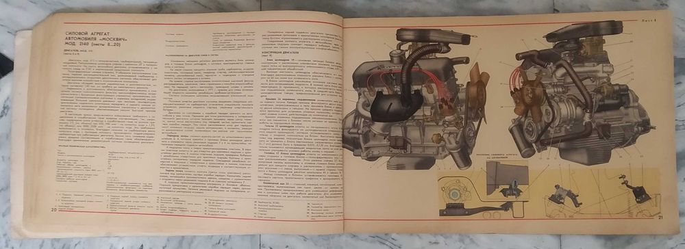 Литература по ремонту автомобиля «МОСКВИЧ»